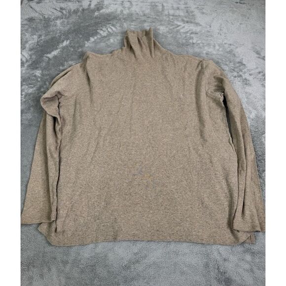 Polo Ralph Lauren Other - Vintage Polo Ralph Lauren Mock Neck Pullover Sweater Men's Size Large Beige